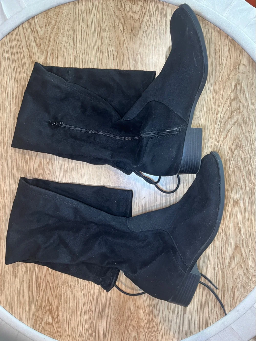 Arizona over the knee Black boots size 10